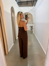 BY FRANKIE / CHOCOLATE SHEER TOP / 598-2