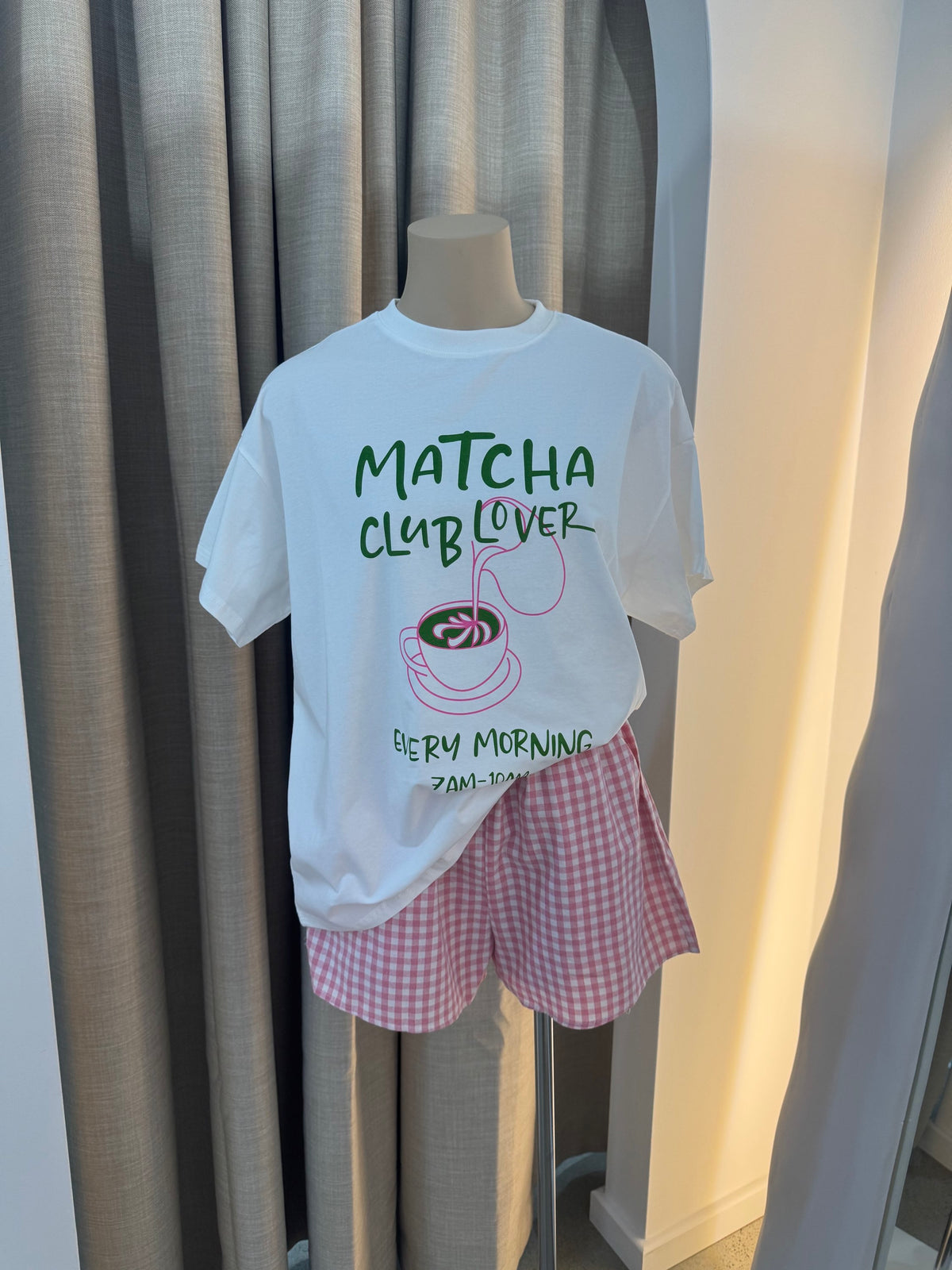 BY FRANKIE / MATCHA CLUB LOVER / SHORTS /398-1