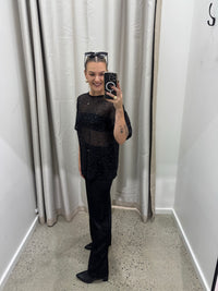 BY FRANKIE / BLACK PANTS / 985-3