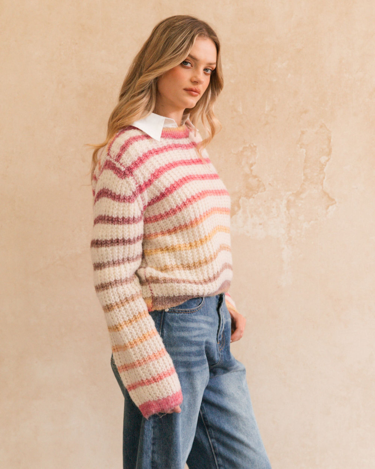 EBBY & I / FRENCH VANILLA JUMPER / VV11899