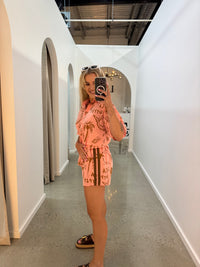 BY FRANKIE / GYPSY SEA SHORTS PEACH / 10-4