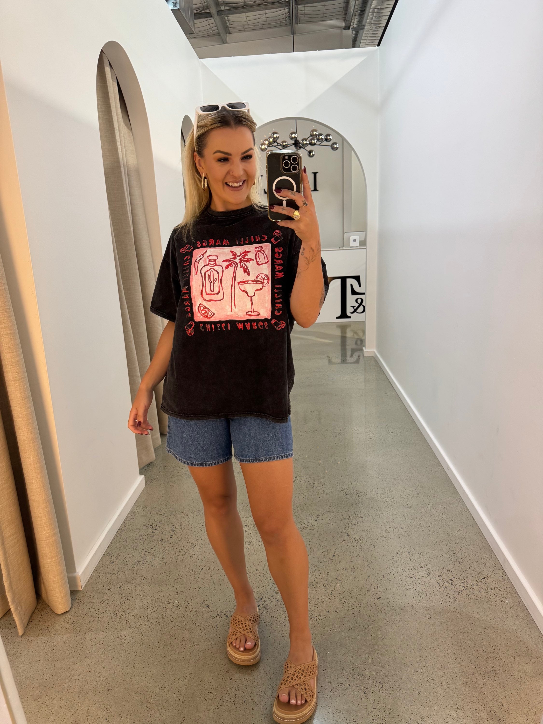 BY FRANKIE / CHILLI MARGS TEE / 692-7