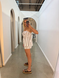 BY FRANKIE / STRAPLESS STRIPE TOP / 739-6