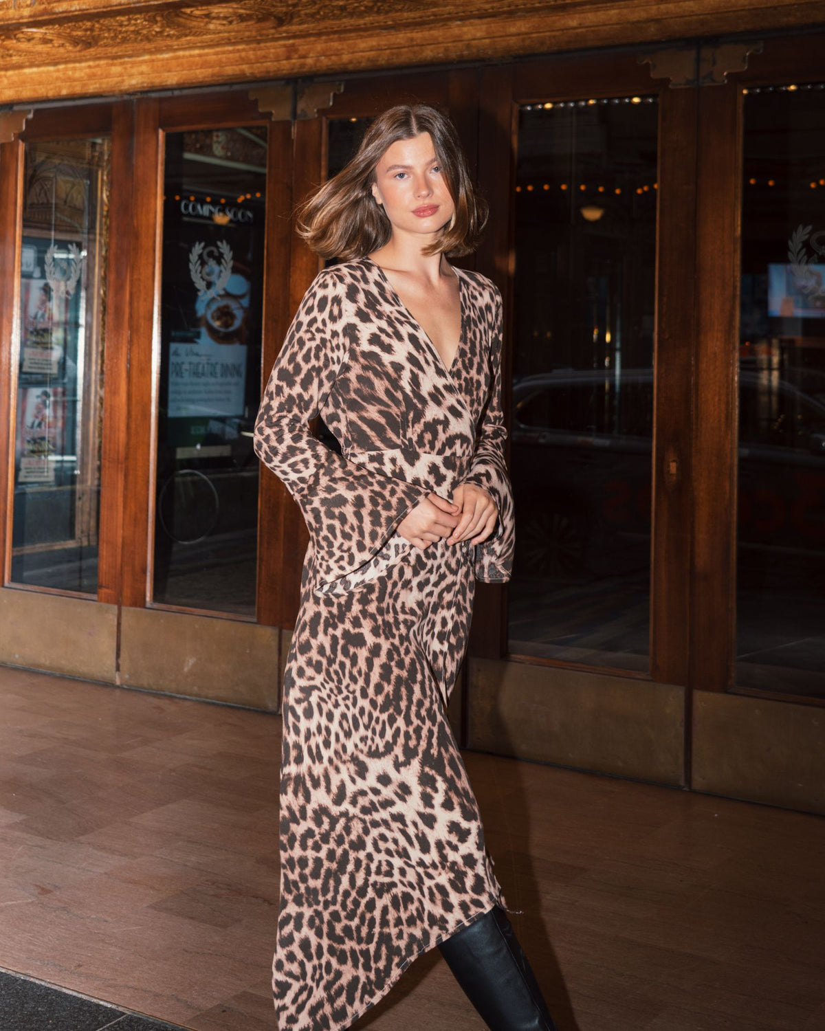 WHITE CLOSET / SAVANNA MAXI DRESS