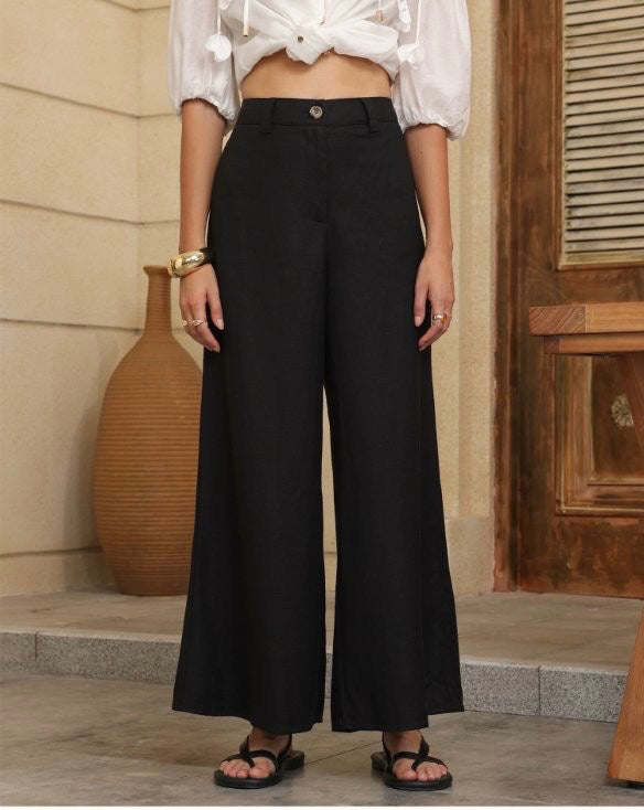 IRIS MAXI / FEVER PANTS / BLACK / 2032928-2