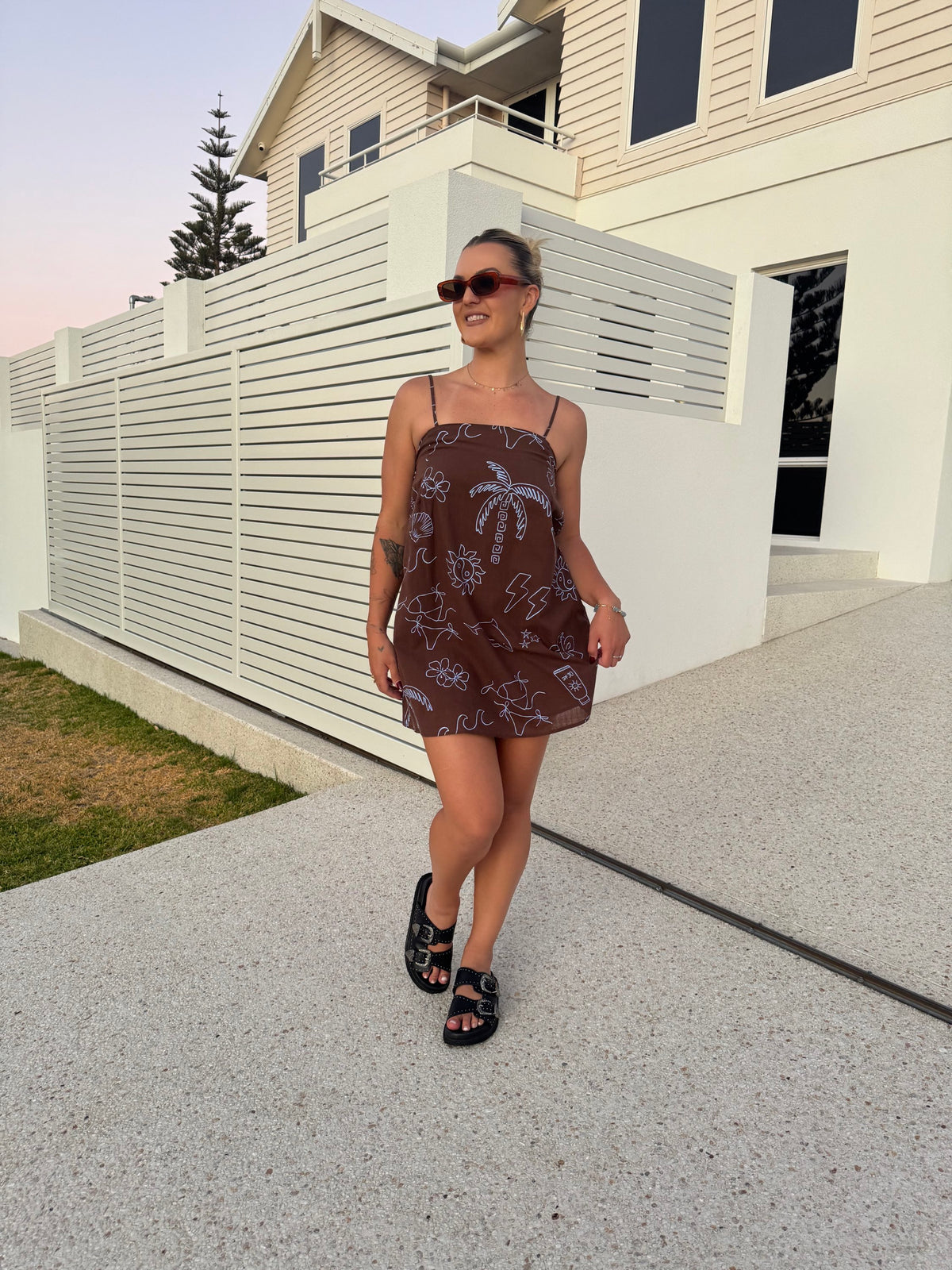 BY FRANKIE / CHOC ANGEL NUMBERS DRESS 1058-100