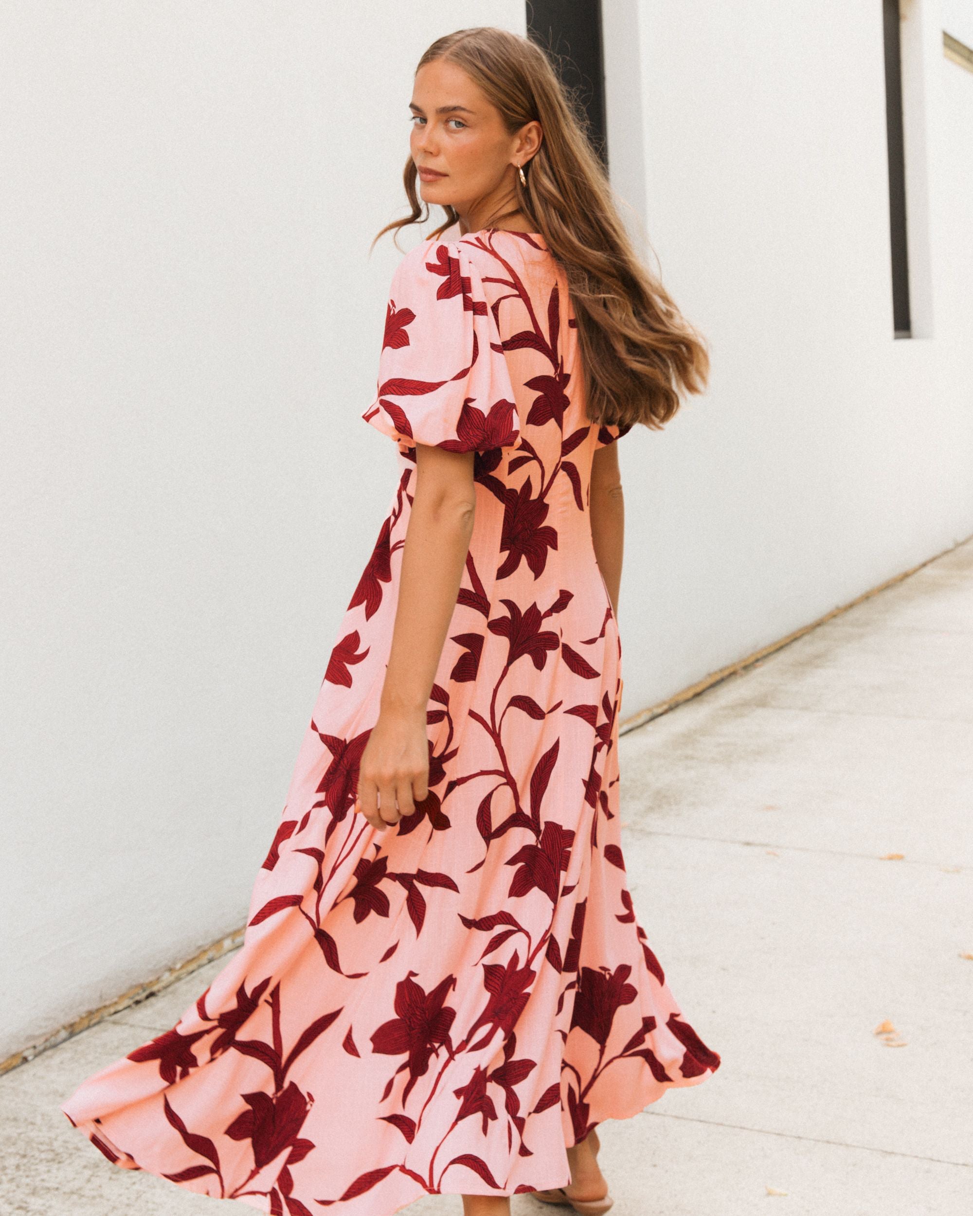 WHITE CLOSET / CLOE TWIST DRESS / TFE8545-41