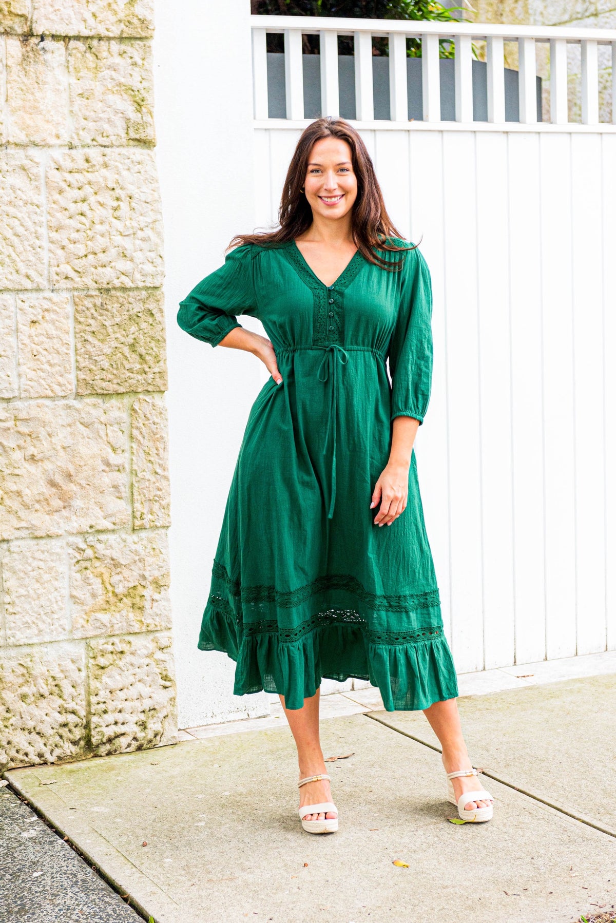Kitty Dress - Green