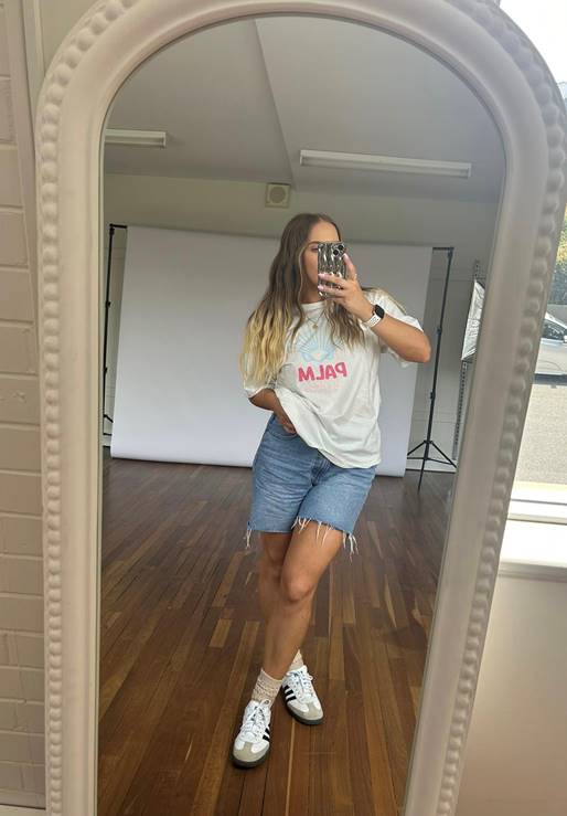 PALM BEACH OVERSIZED TEE