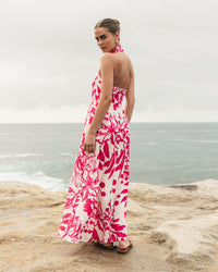 WHITE CLOSET / ROSALIND HALTER NECK