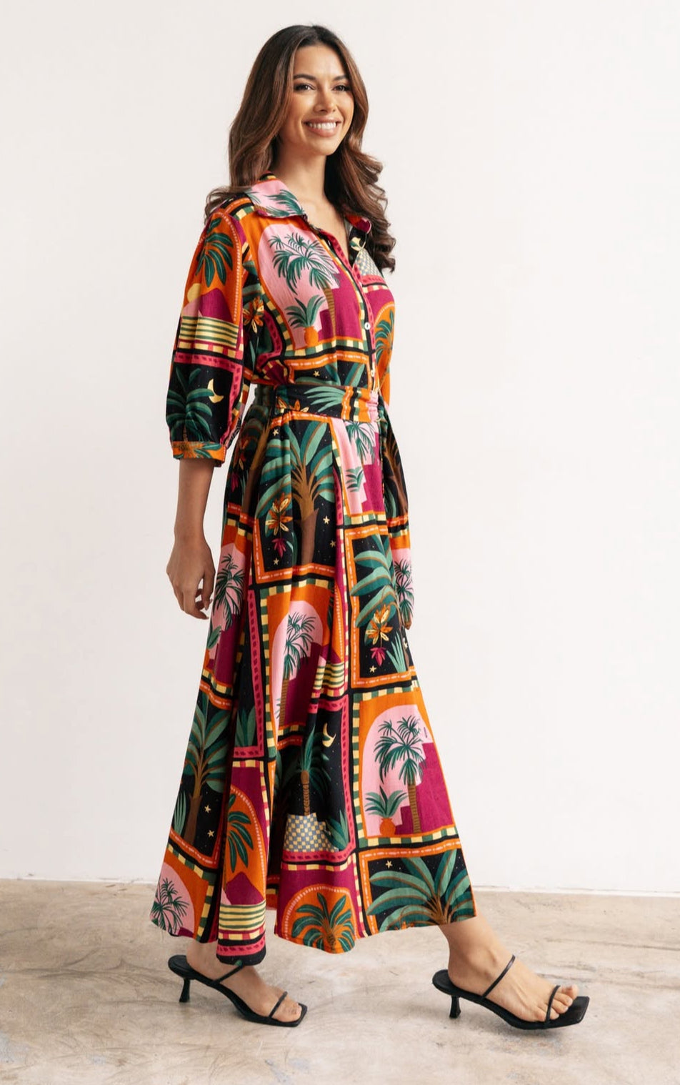 LABEL OF LOVE / CASABLANCA SHIRT DRESS / LOLE70533