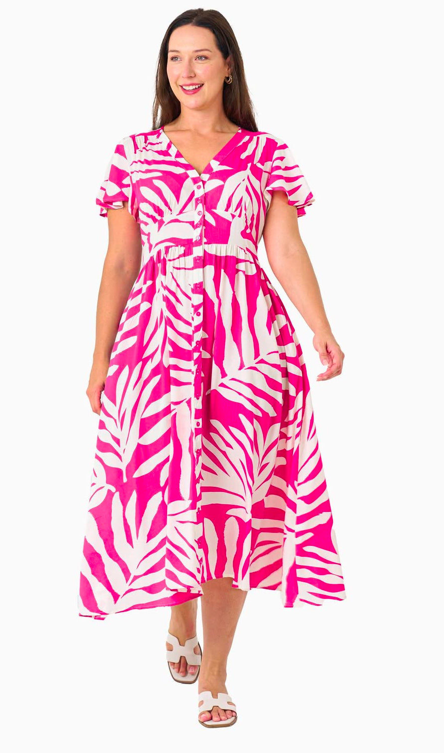 BOHO AUSTRALIA / VILANUEUA / PINK / DRESS