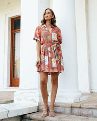 EBBY & I / ALORA SHORT DRESS / VVNE11100