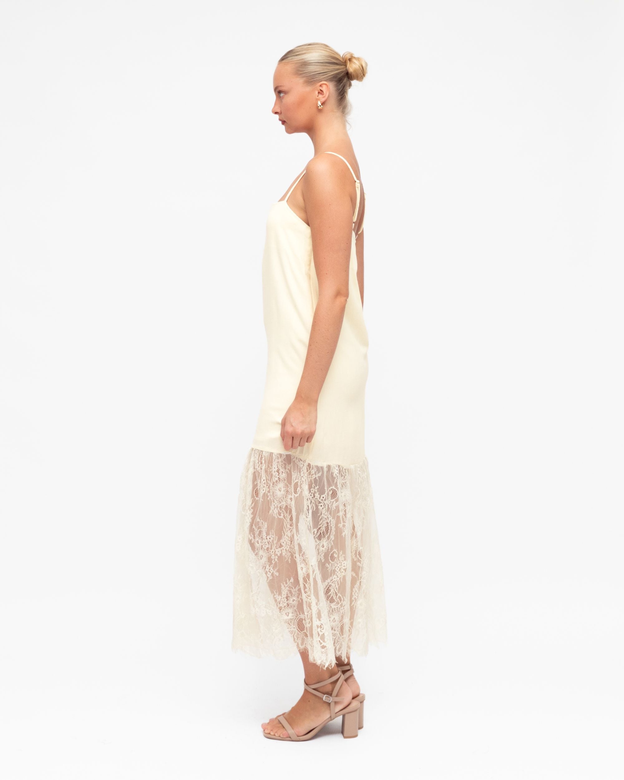 PAPER HEART / VISTA DRESS / CREAM