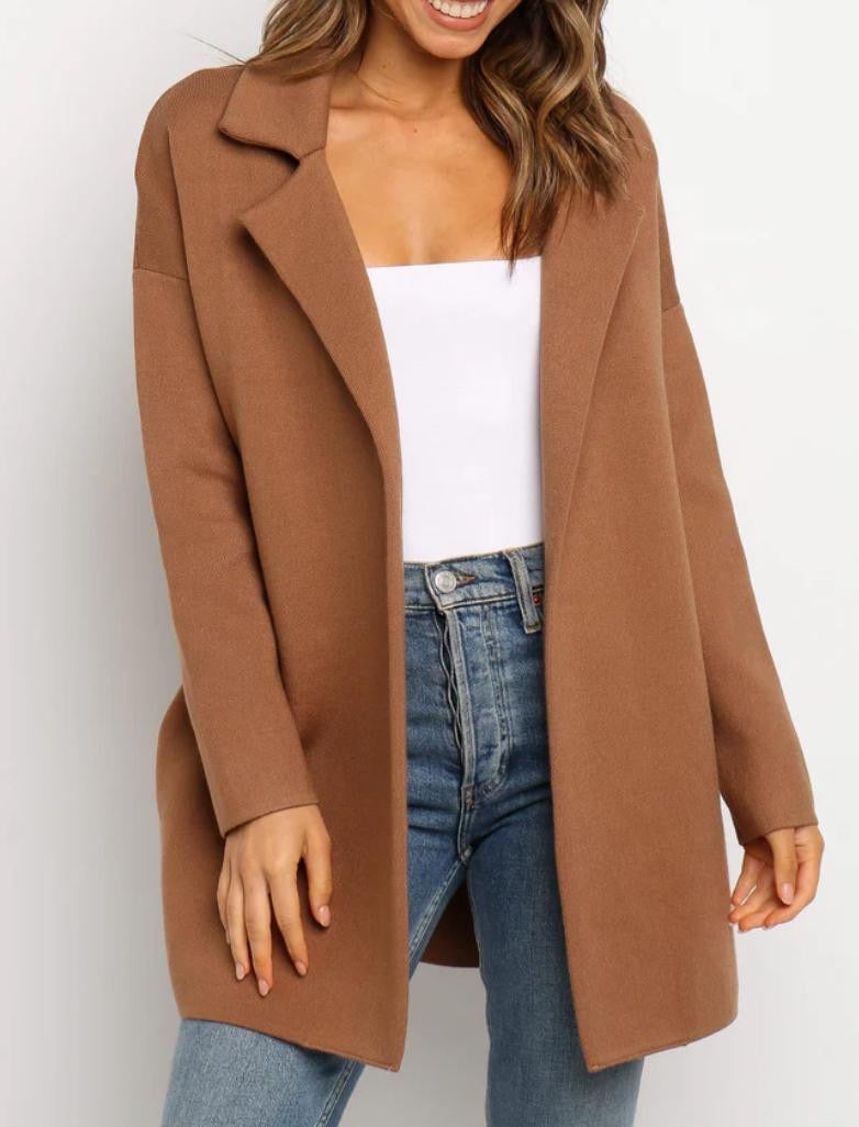 LITTLE LIES / ZUZU CARDIGAN / TAN / K16111008