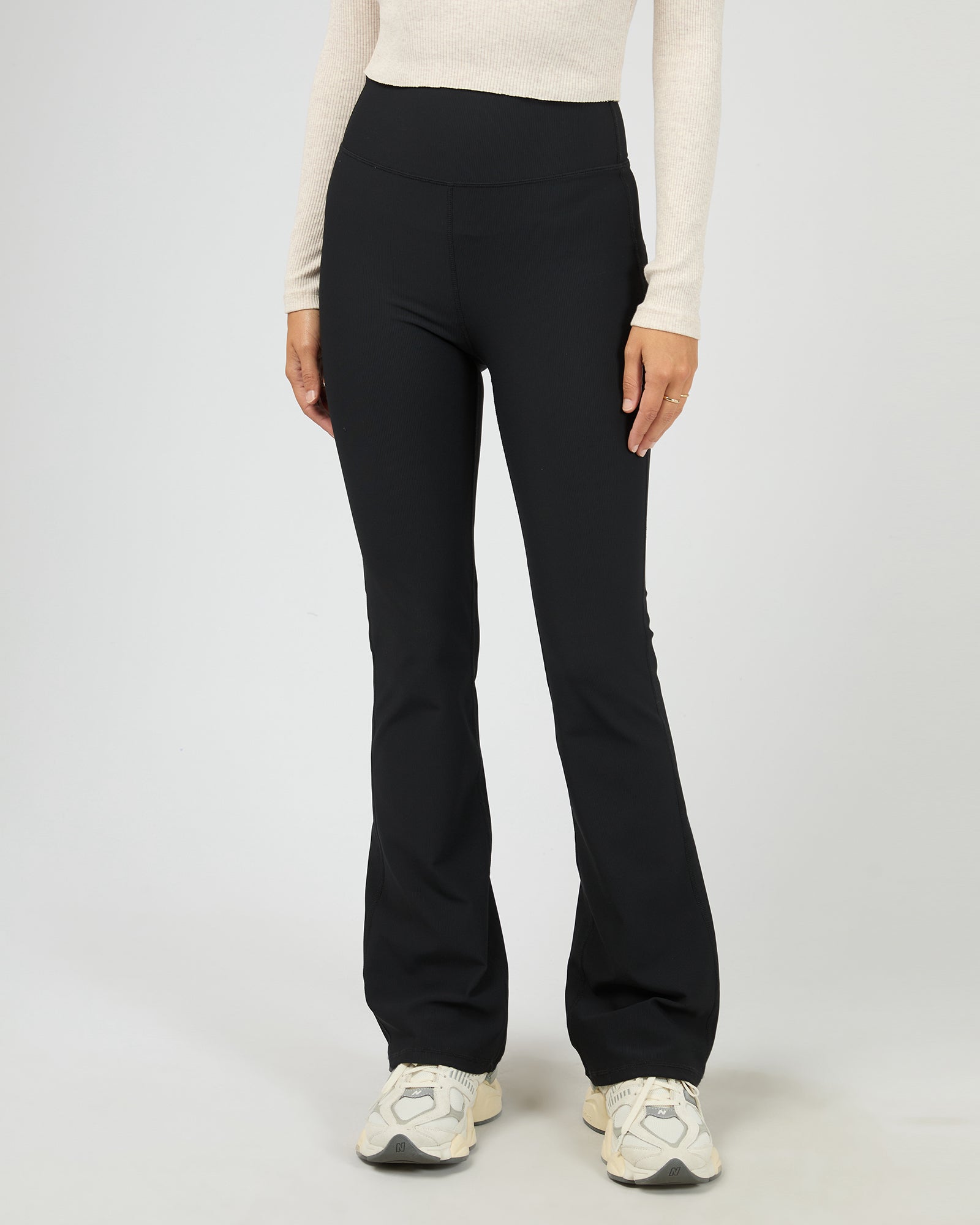 ALL ABOUT EVE ACTIVE / RIB FLARE LEGGINGS / 6447672