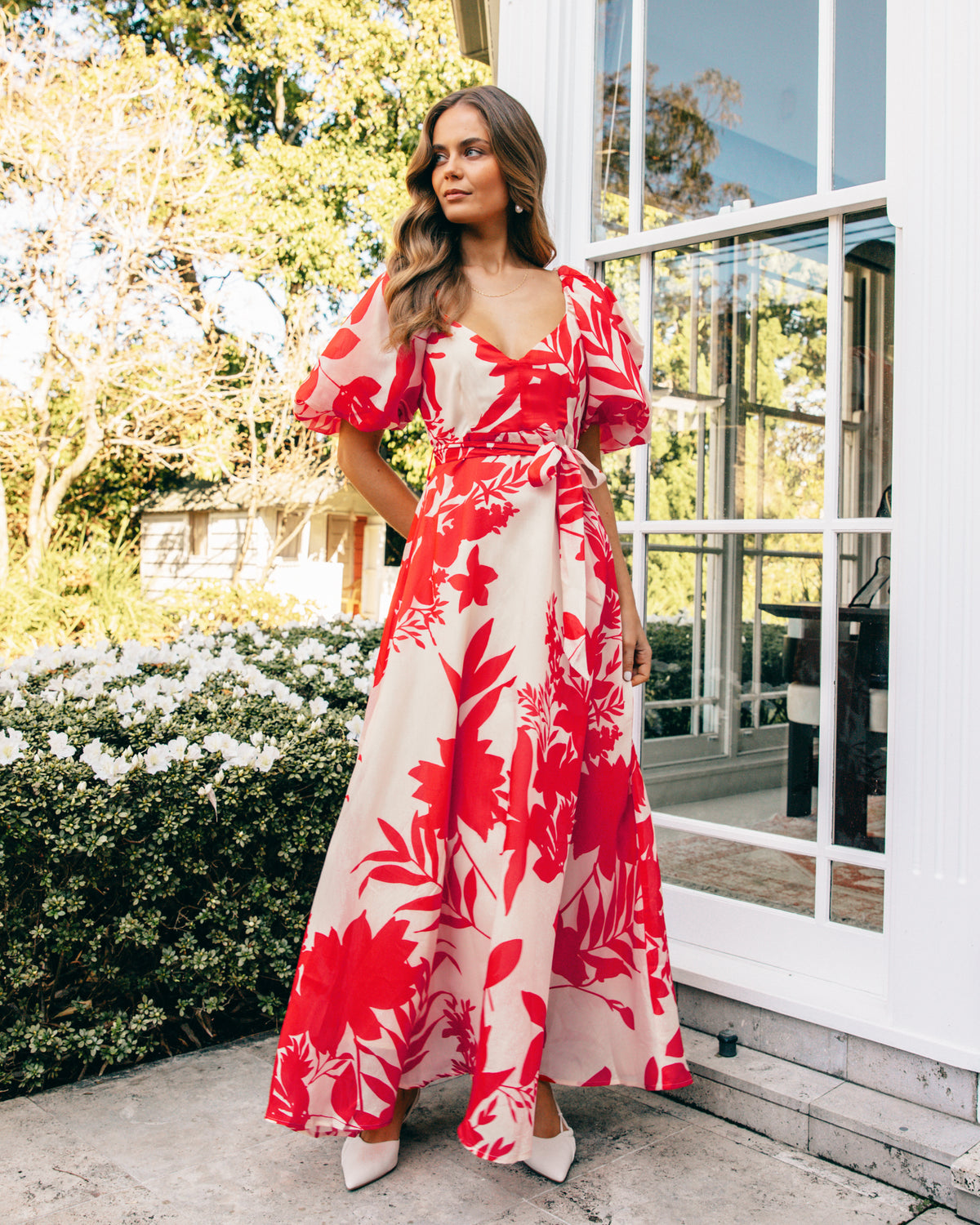 FLORAL FLAUNT MAXI DRESS