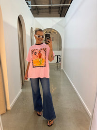 BY FRANKIE / PINK VASE TEE / 610-39