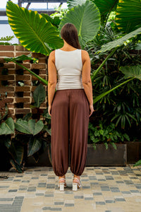BOHO AUSTRALIA / CHAYA BALLON PANTS / BROWN / C26481421
