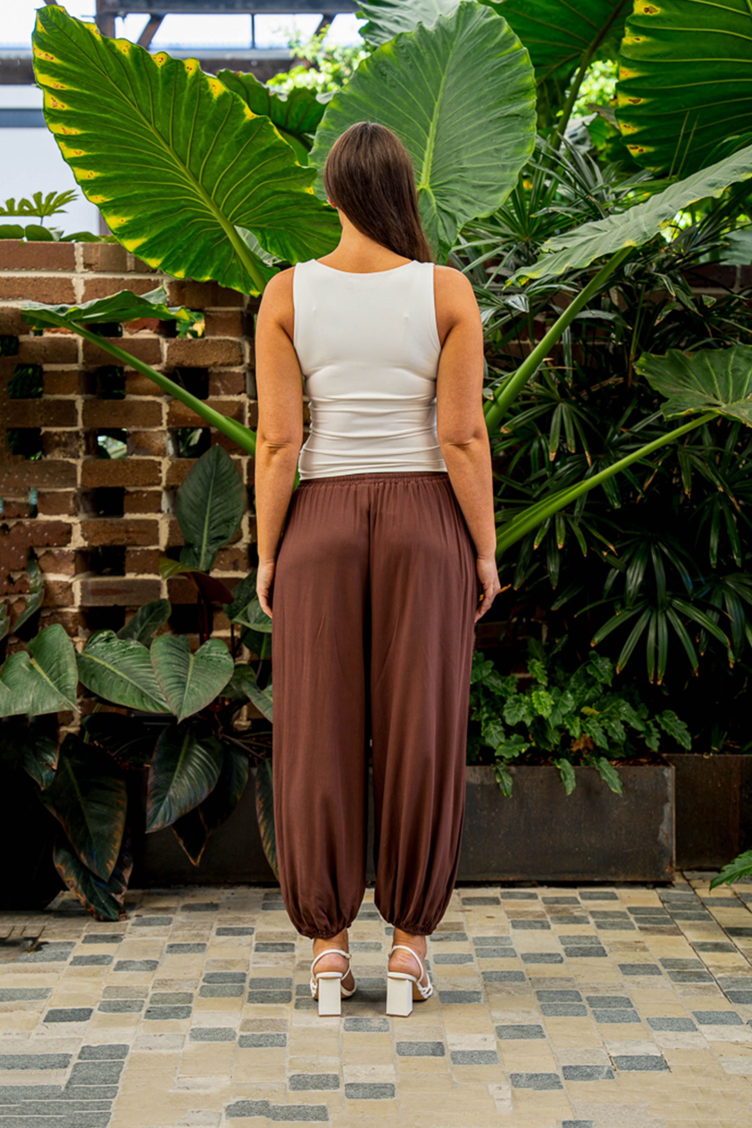 BOHO AUSTRALIA / CHAYA BALLON PANTS / BROWN / C26481421