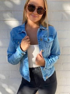 Take Me Anywhere (Strech) Denim Jacket