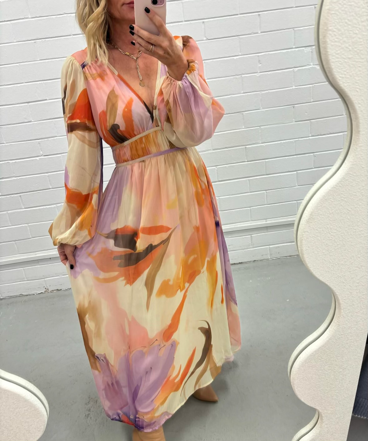 Sofie Dress - Purple