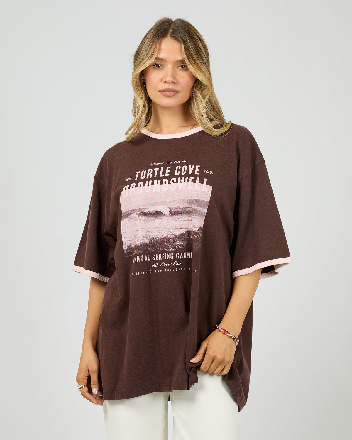 ALL ABOUT EVE / COVE OVERSIZED TEE / 6476210.