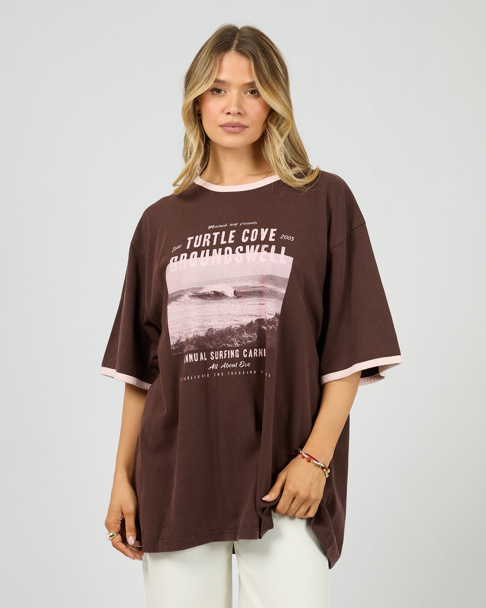 ALL ABOUT EVE / COVE OVERSIZED TEE / 6476210.