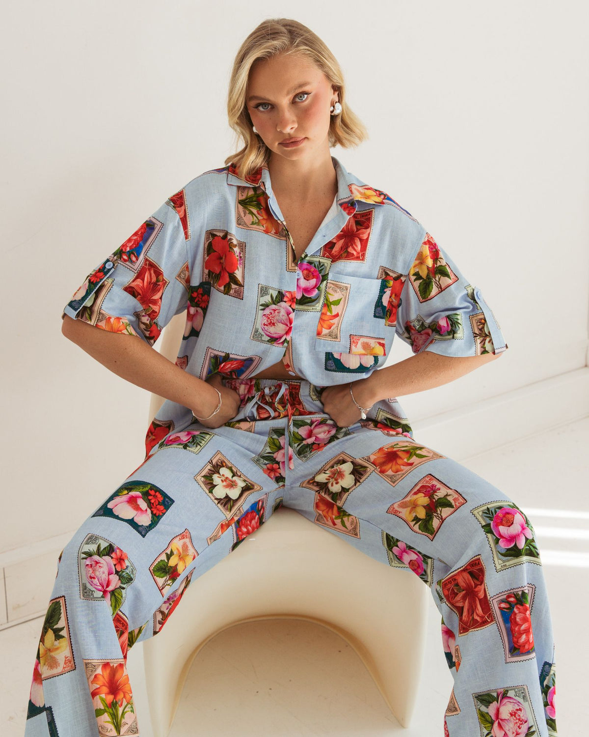 PAPER HEART / FLORINA SHIRT / PHE11744-11