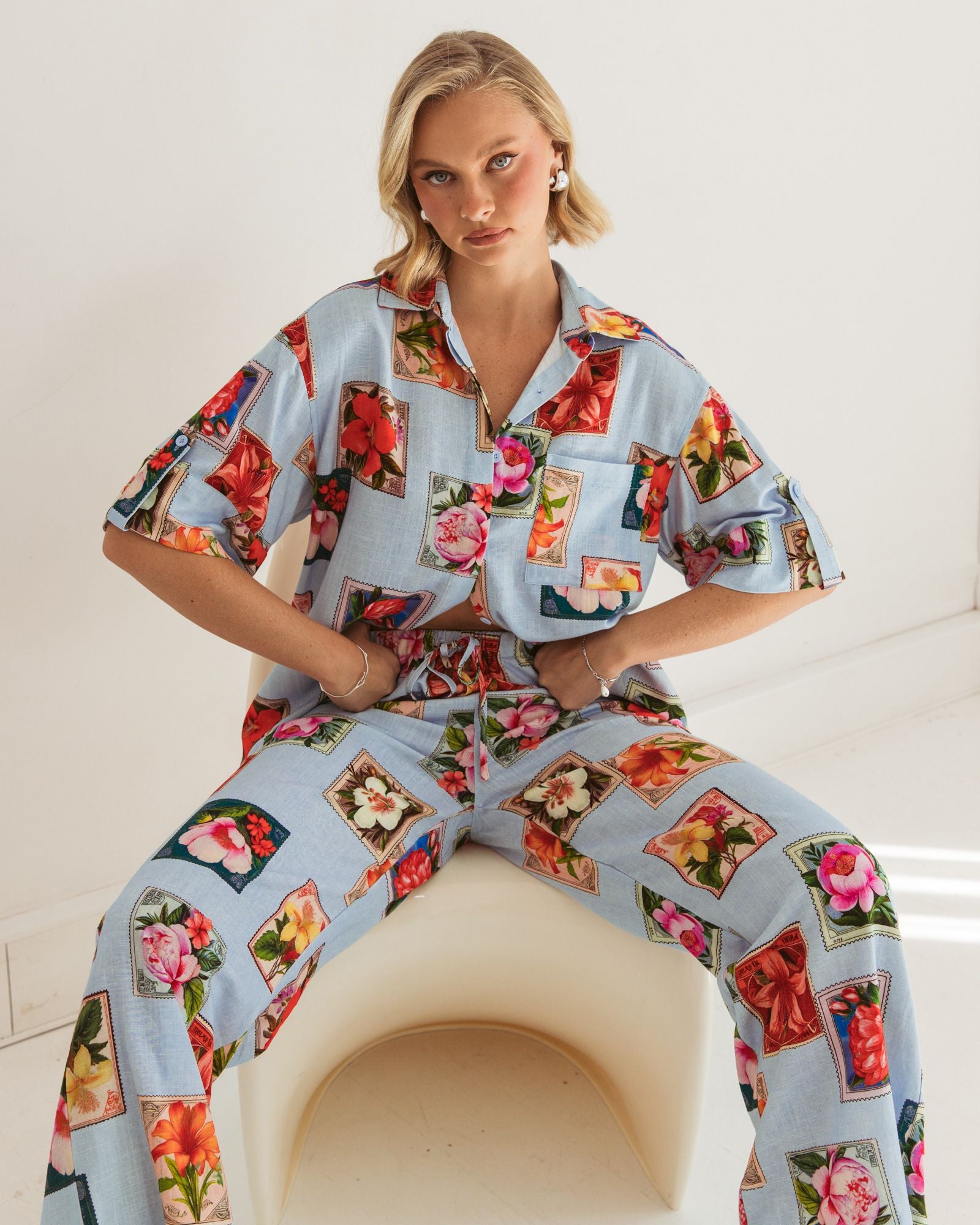 PAPER HEART / FLORINA SHIRT / PHE11744-11