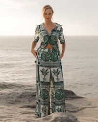 WHITE CLOSET / EXOTIC TROPICS SHIRT / TFE11523