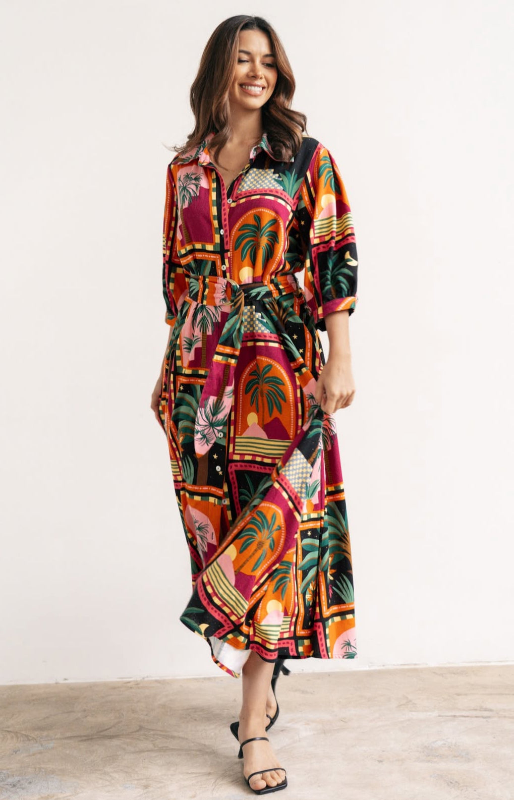 LABEL OF LOVE / CASABLANCA SHIRT DRESS / LOLE70533