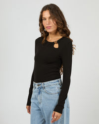 SILENT THEORY / ATLAS LS TOP BLACK / 60X5458