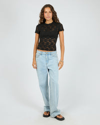 SILENT THEORY / ANELLA LACE TOP / 6076106