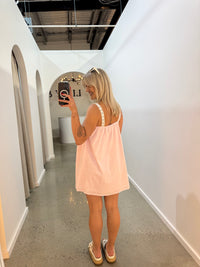 BY FRANKIE / PINK LACE DRESS / 747-3