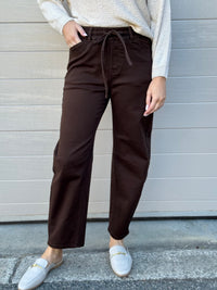 COUNTRY DENIM / JENNA STRETCH JOGGER / CHOC / CGJ1837