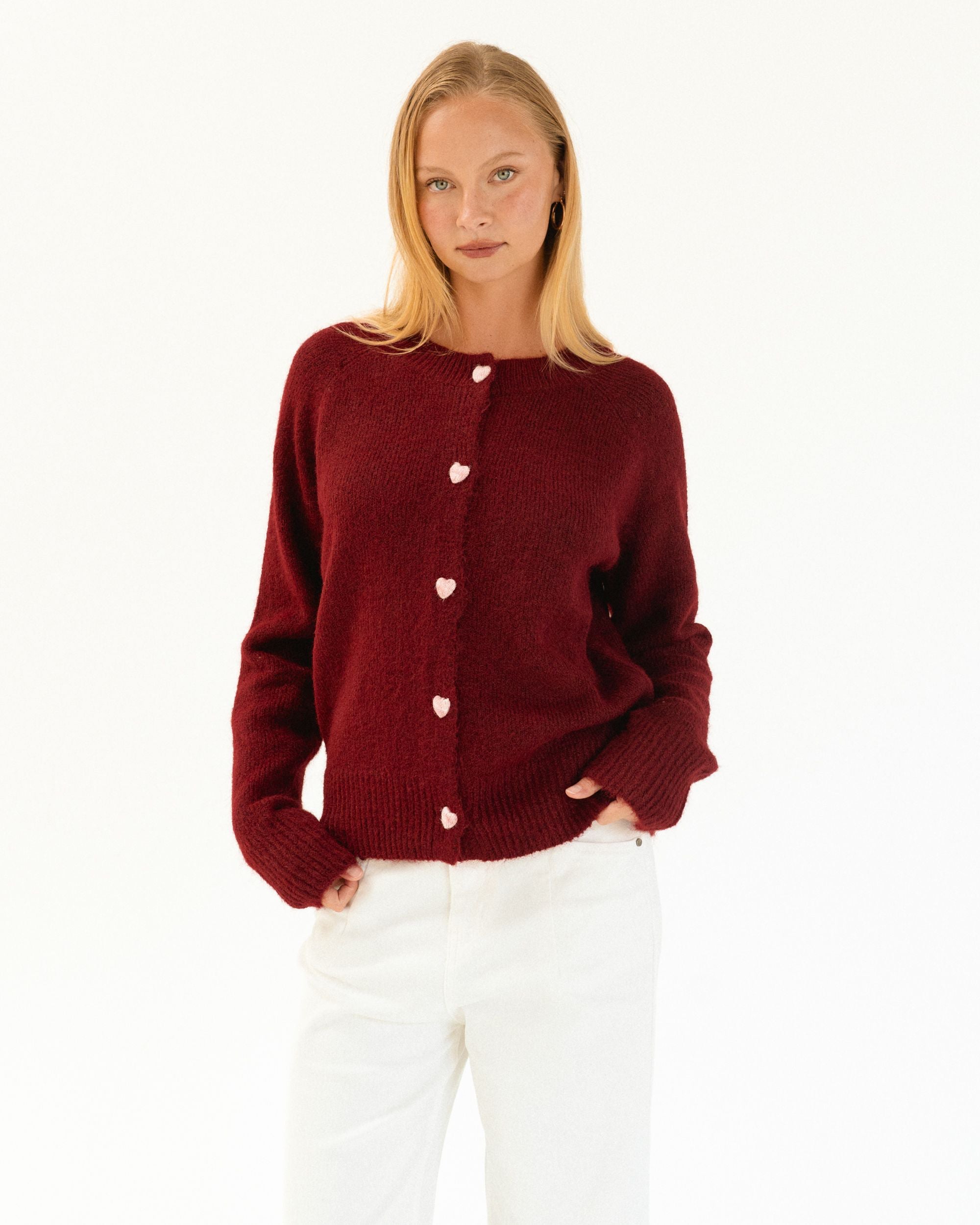 PAPER HEART / TEDDY KNIT CARDIGAN/ PH13991