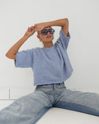 PAPER HEART / SIMONE CARDIGAN / LIGHT BLUE / PH12130