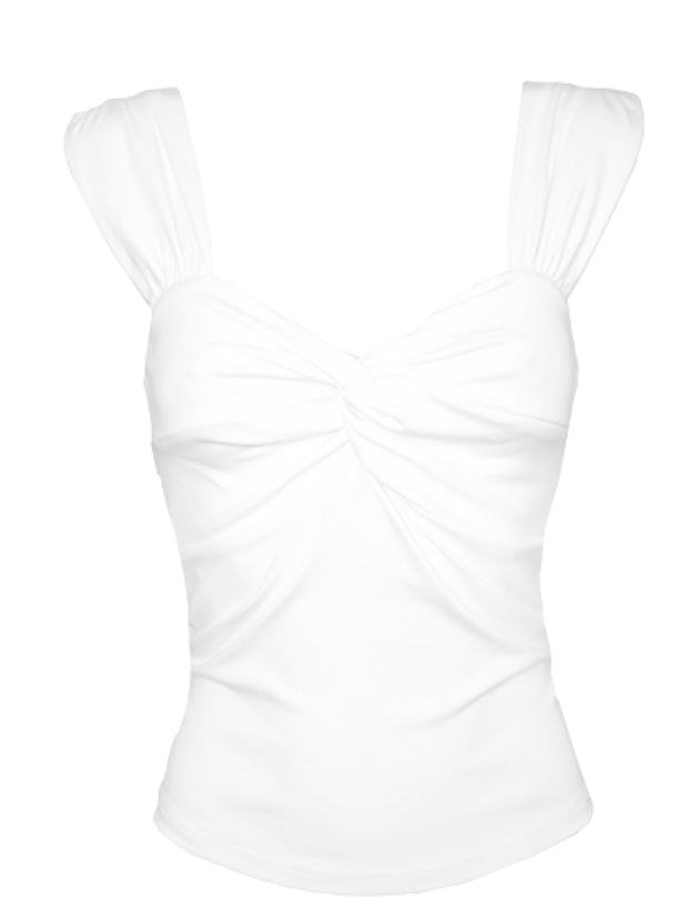 WHITE SANDSTORM / TOP / WHITE / LPE223
