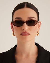 BANBE / THE RODRIGO SUNGLASSES / COFFEE-COFFEE