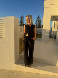 BY FRANKIE / BLACK PANTS / 2586-1