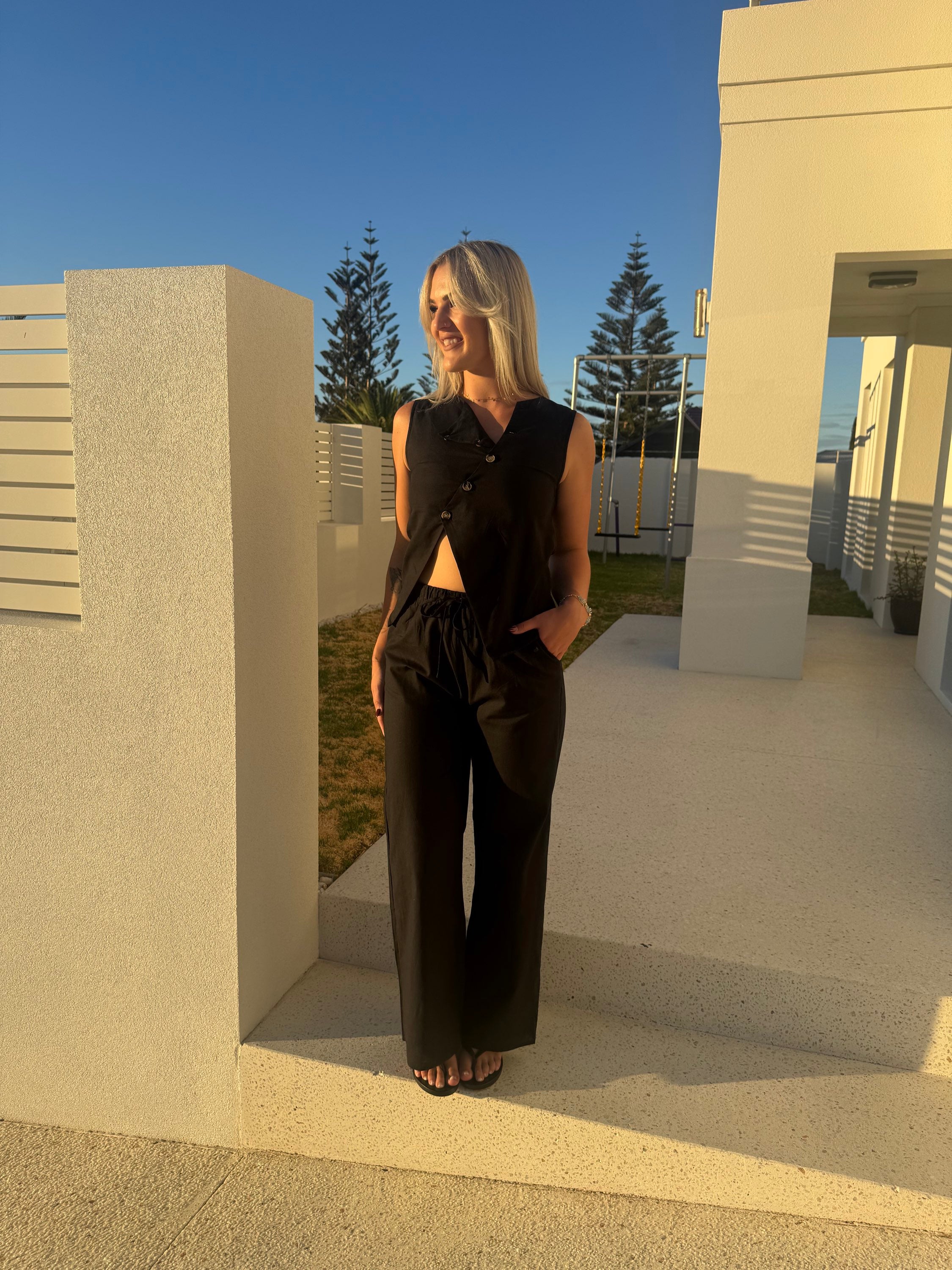 BY FRANKIE / BLACK PANTS / 2586-1