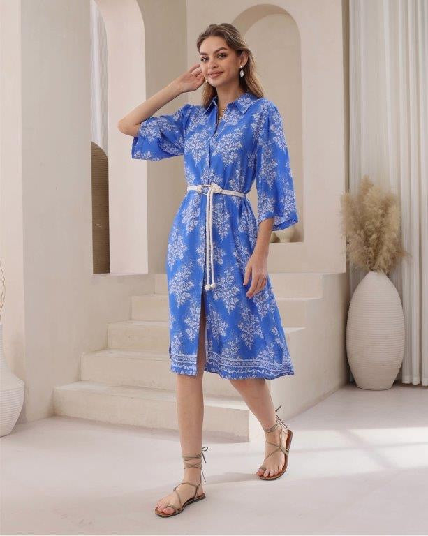 IRIS MAXI / SNOWFLAKE DRESS