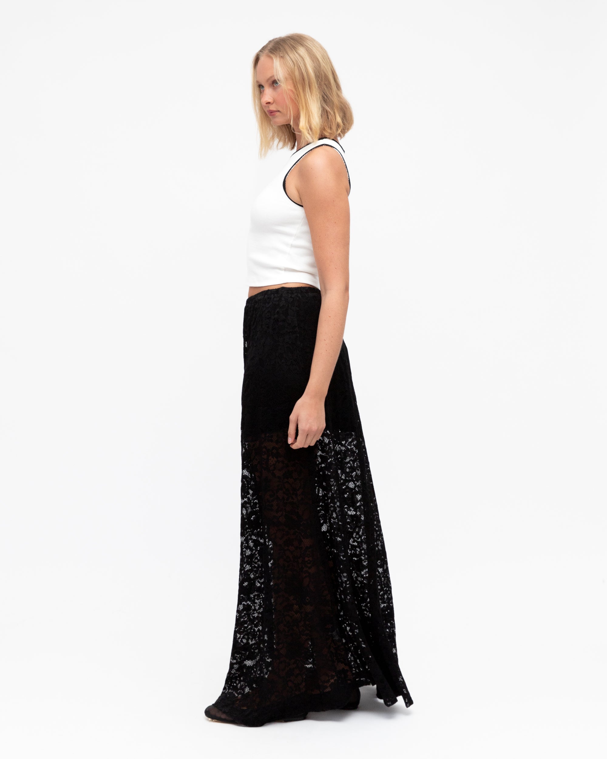 PAPAER HEART / FREYA LACE SKIRT / PH12OO6
