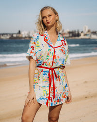 PAPER HEART / ITALIAN SUMMER SHIRT DRESS / PHE12250
