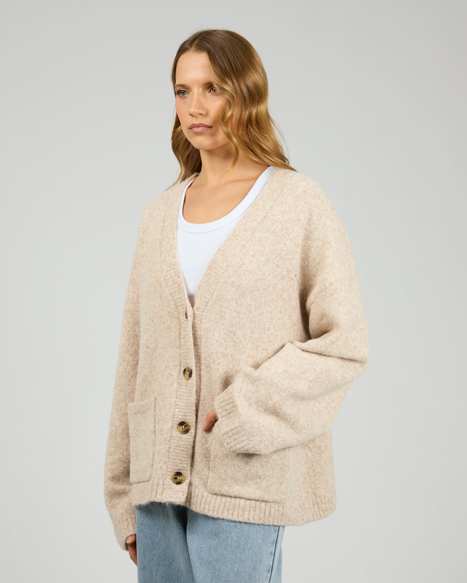 SILENT THEORY / WILLOW KNIT CARDIGAN / 60X5406
