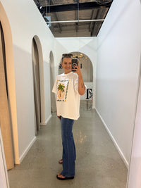 BY FRANKIE / HOTEL LA PALMA TEE / 610-35 / WHITE