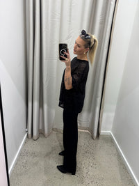 BY FRANKIE / BLACK PANTS / 985-3