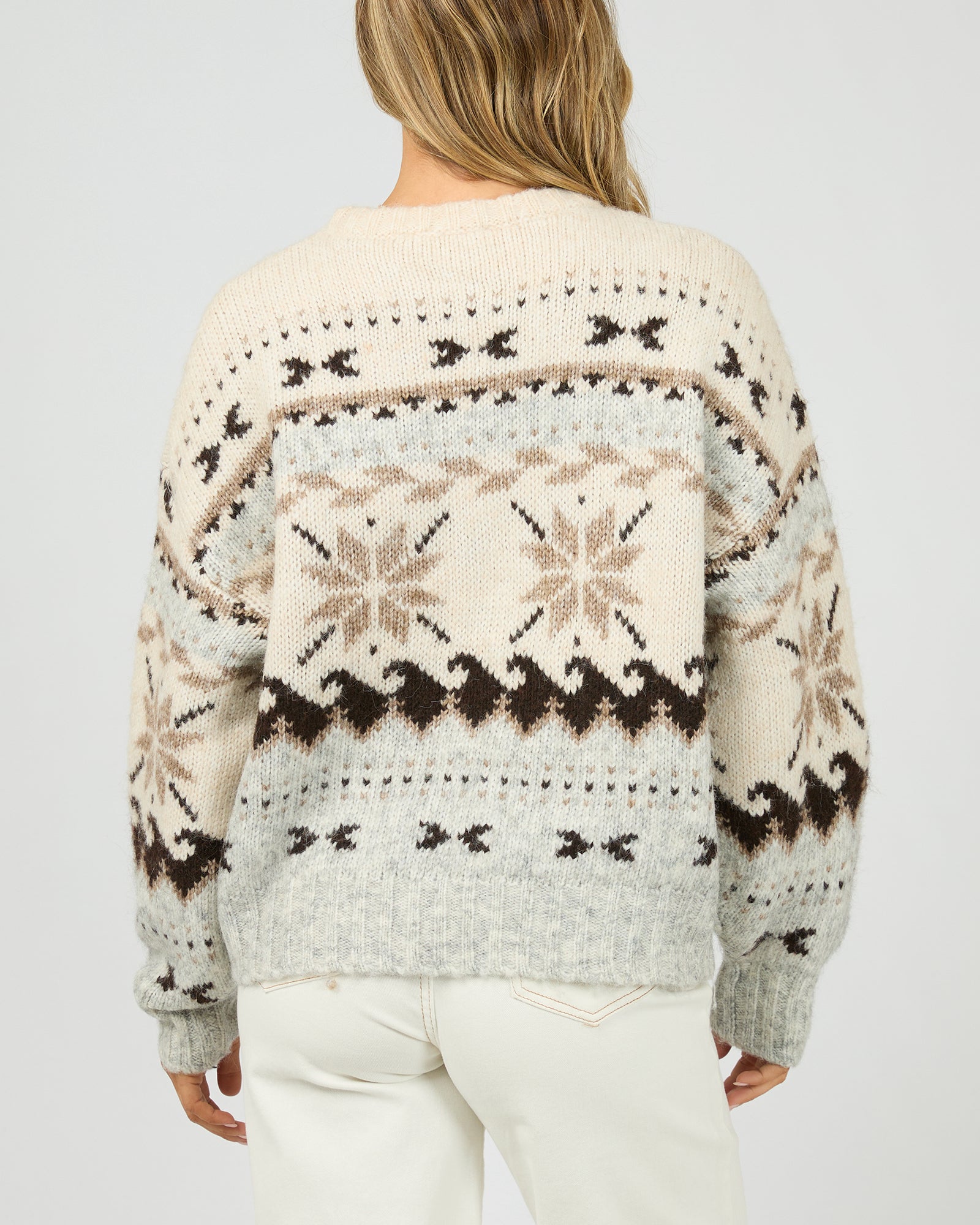 ALL ABOUT EVE / MARINA KNIT CREW JUMPER / 6476218
