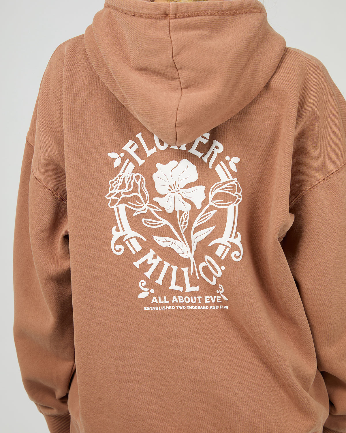 ALL ABOUT EVE / FLOWER CO HOODIE / 6476162.CINN